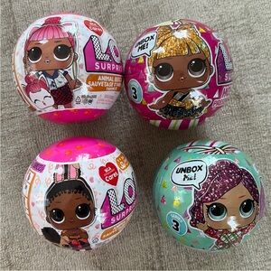 L.O.L. Surprise! Dolls bundle, 4 units
